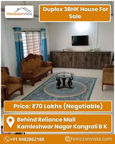 Luxurious 3BHK Duplex House for Sale in Kamleshwar Nagar, Kangrali BK (Behind Reliance Mall)-6