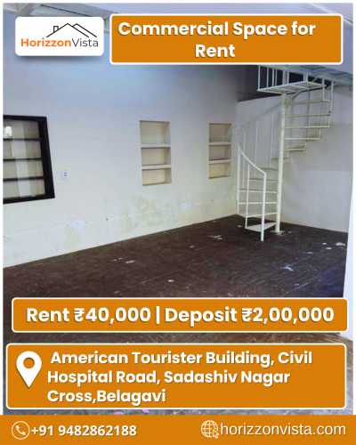 Commercial Space for Rent – Sadashiv Nagar Cross, Belagavi-5