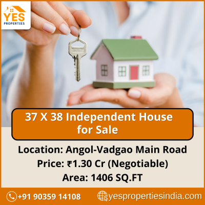 Premium Residential Building for Sale On Angol-Vadgaon Main Road, Belgaum.