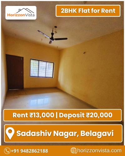 Affordable 2-BHK Flat for Rent in Sadashiv Nagar, Belagavi | Ideal for Families & Professionals-2