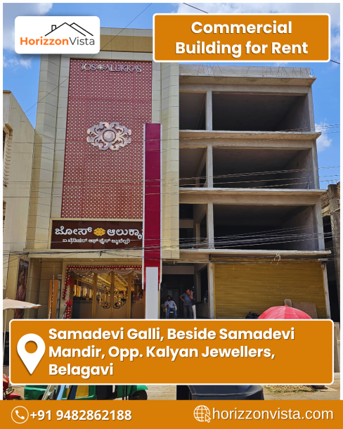 Third Floor Commercial Space for Rent – Nisha Infinity, Samadevi Galli, Belagavi-1